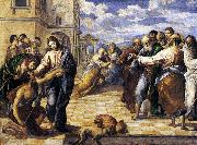 El Greco Christ Healing the Blind Spain oil painting artist